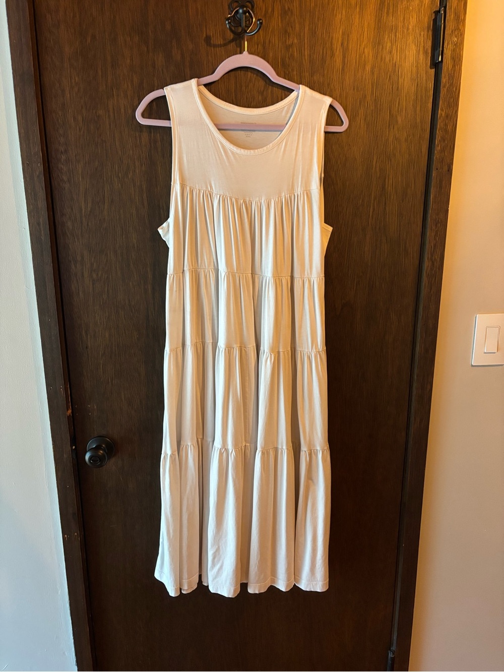 Summersalt White Cotton Summer Dress—XL